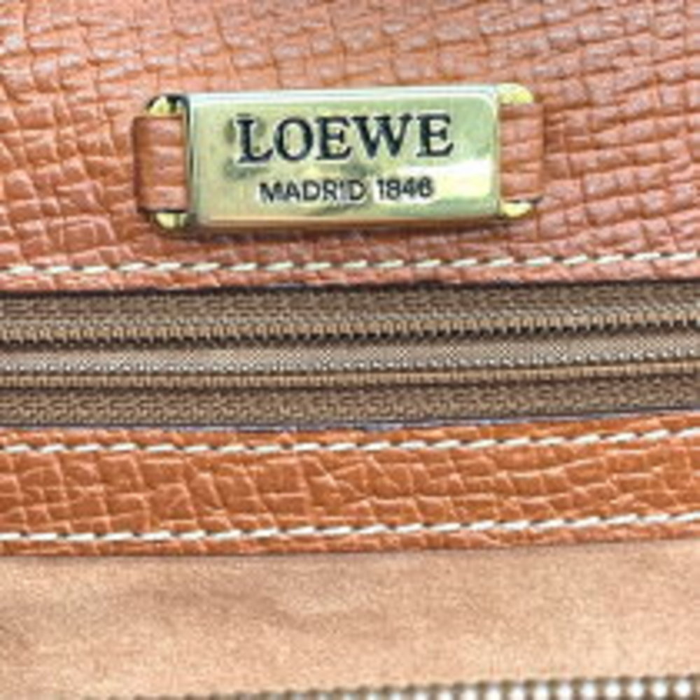 Loewe handbag Barcelona leather brown - Picture 6 of 7